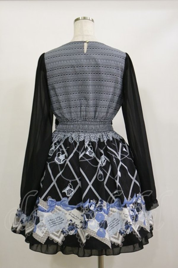 画像2: axes femme / ドルチェメルヘンワンピース M ブラック H-26-02-16-058-AX-OP-NS-ZH (2)