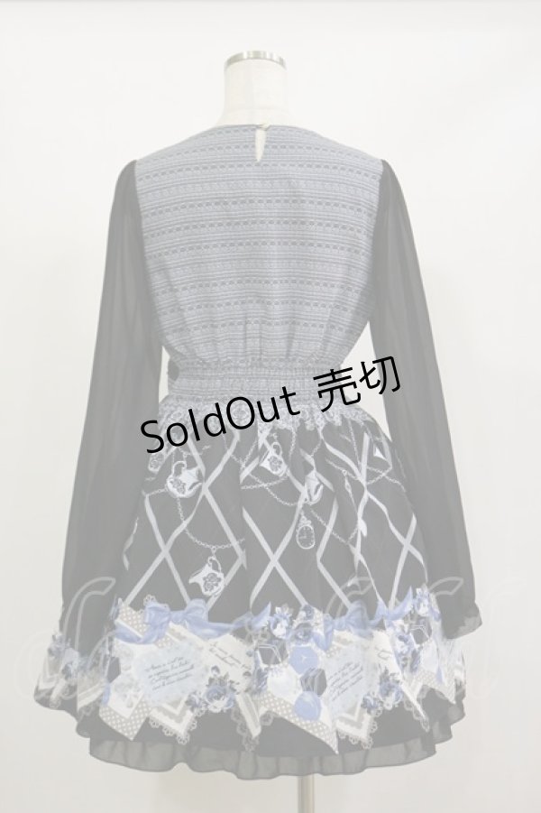 画像2: axes femme / ドルチェメルヘンワンピース M ブラック H-26-02-16-058-AX-OP-NS-ZH (2)