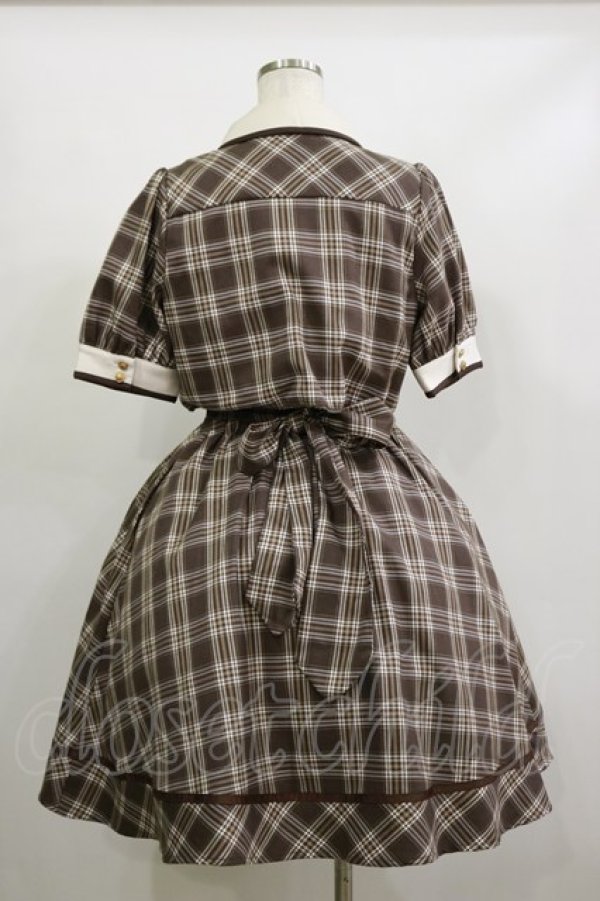 画像2: Amavel / Future Detectiveボレロワンピース Free ブラウン H-26-02-16-060-CA-OP-NS-ZH (2)