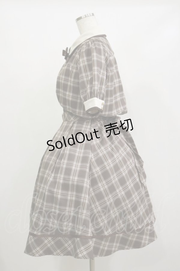 画像3: Amavel / Future Detectiveボレロワンピース Free ブラウン H-26-02-16-060-CA-OP-NS-ZH (3)