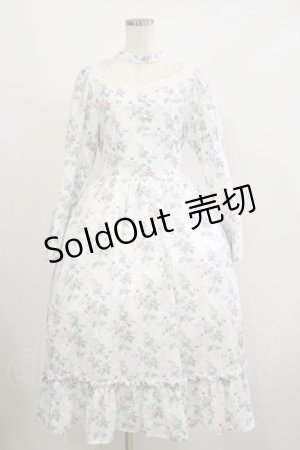 画像: Kurumi Collaboration / KRハナジゴスリーブワンピース L オフ H-26-02-16-061-LO-OP-NS-ZH