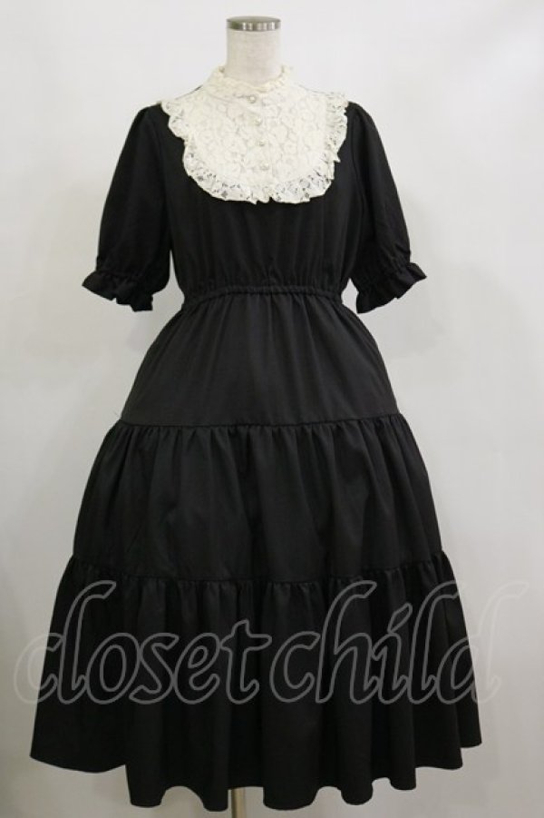 画像1: m petit by misako / TT*AMデシンヨークOP L ブラック H-26-02-16-062-LO-OP-NS-ZH (1)