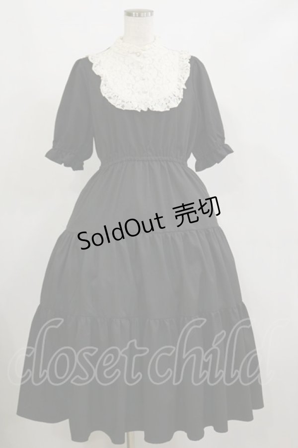 画像1: m petit by misako / TT*AMデシンヨークOP L ブラック H-26-02-16-062-LO-OP-NS-ZH (1)