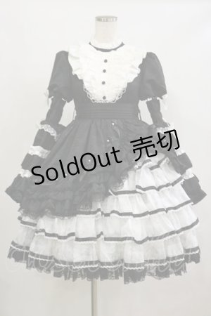 画像: Buling Moon（海外ロリータブランド） / 独奏曲人形2.0 ワンピース S ブラック H-26-02-16-063-LO-OP-NS-ZH