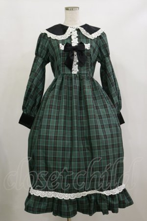 画像: Eri Aino's collaboration / シャーロットの水曜日 ワンピース L グリーン H-26-02-16-064-LO-TO-NS-ZH