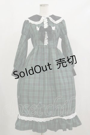 画像: Eri Aino's collaboration / シャーロットの水曜日 ワンピース L グリーン H-26-02-16-064-LO-TO-NS-ZH