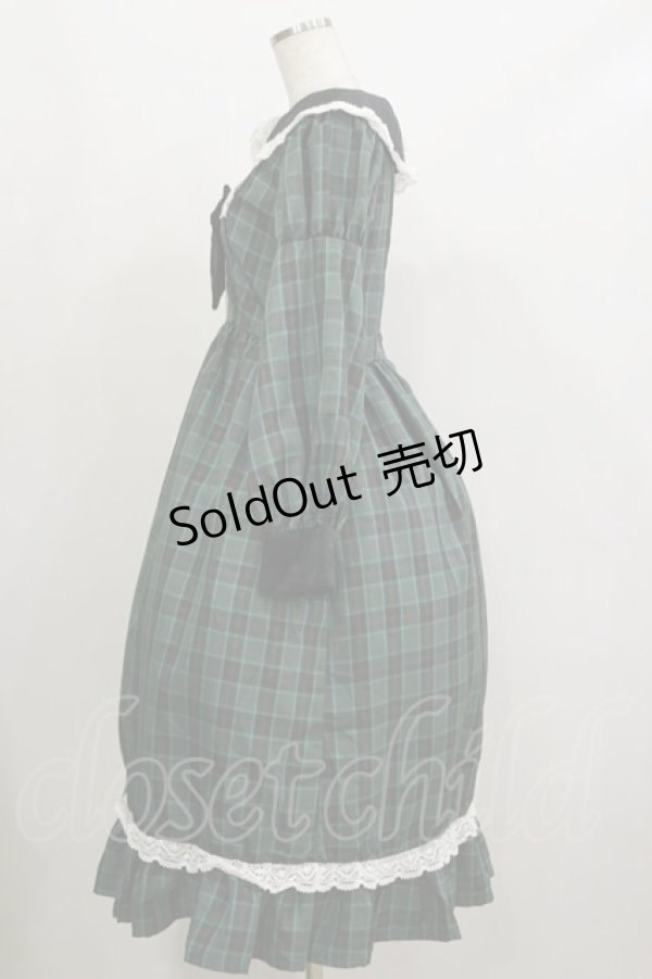 画像3: Eri Aino's collaboration / シャーロットの水曜日 ワンピース L グリーン H-26-02-16-064-LO-TO-NS-ZH (3)