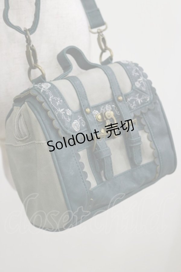 画像2: axes femme / ショルダーバッグ  グリーン H-26-02-16-068-AX-BG-NS-ZH (2)