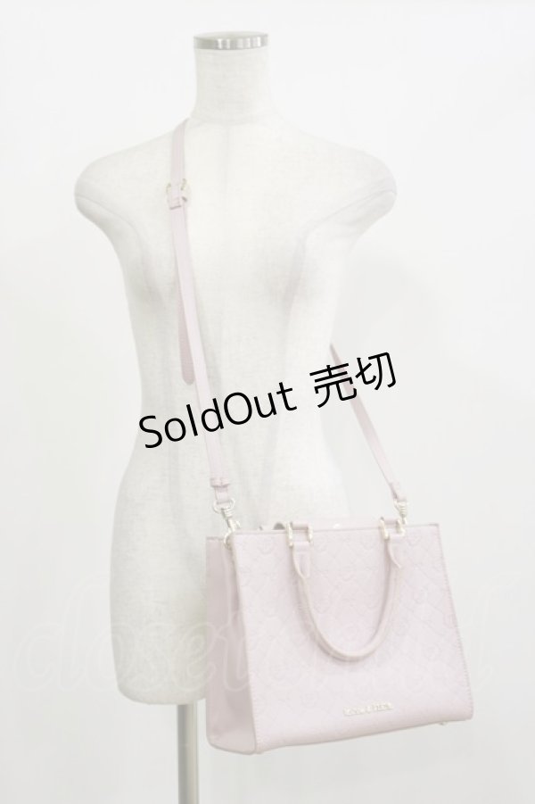 画像2: Maison de FLEUR / 2WAYバッグ  ピンク H-26-02-16-069-LO-BG-NS-ZH (2)