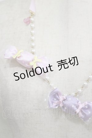 画像: metamorphose / Three candy ネックレス  ピンク H-26-02-16-073-ME-AC-NS-ZH