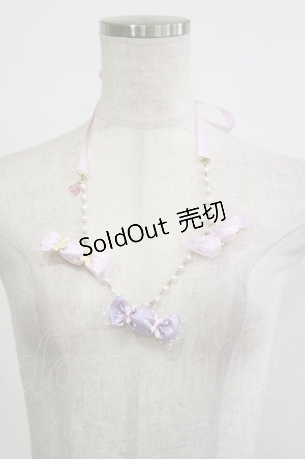 画像2: metamorphose / Three candy ネックレス  ピンク H-26-02-16-073-ME-AC-NS-ZH (2)