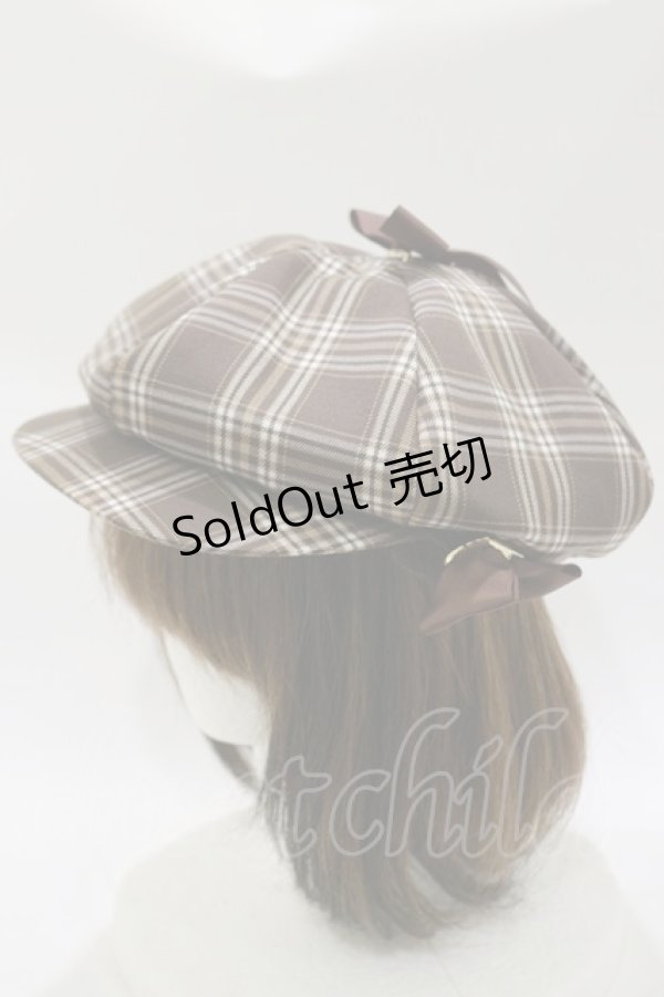 画像1: Amavel / Future Detective キャスケット  ブラウン H-26-02-16-078-CA-AC-NS-ZH (1)