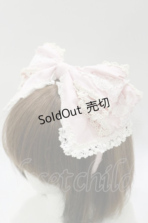 画像1: BABY,THE STARS SHINE BRIGHT / キャメロンカチューシャ Free ピンク H-26-02-16-080-BA-AC-NS-ZH (1)