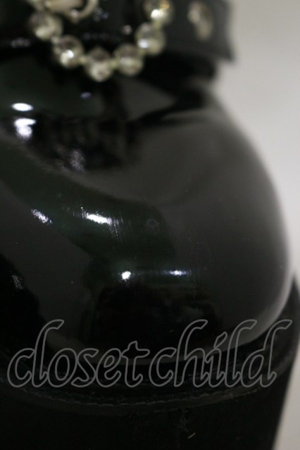 画像4: Bubbles / ダブルバックル厚底シューズ 36/22.5cm~23.0cm ブラック H-26-02-16-084-CA-SH-NS-ZH (4)