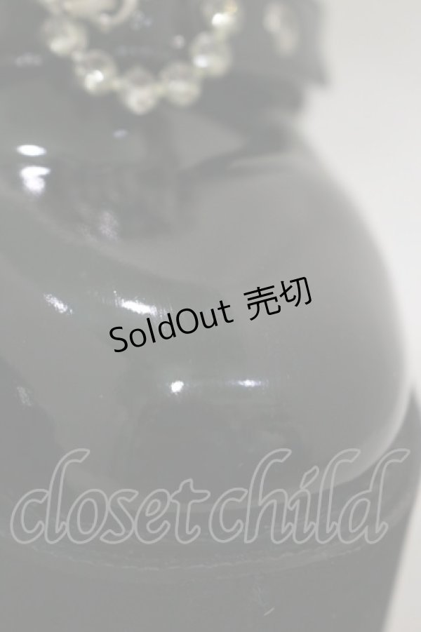 画像4: Bubbles / ダブルバックル厚底シューズ 36/22.5cm~23.0cm ブラック H-26-02-16-084-CA-SH-NS-ZH (4)