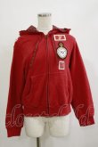 画像1: PINK HOUSE / ワッペンパーカー Free レッド H-26-02-16-011-LO-TO-NS-ZH (1)