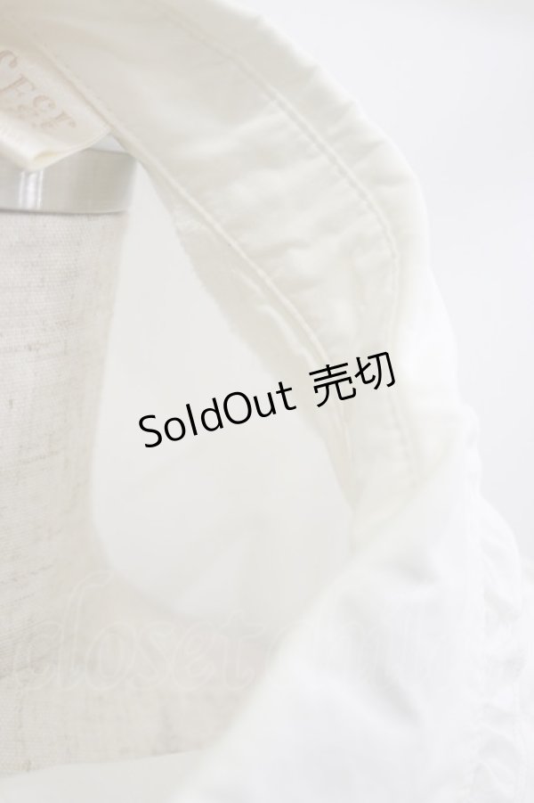 画像4: Secret Honey / チェックネクタイ付きブラウス Free オフ/レッド H-26-02-16-012-CA-BL-NS-ZH (4)