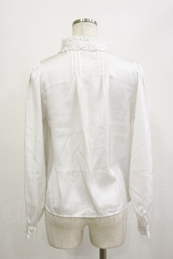 画像2: Amavel / レース切替ブラウス Free オフ H-26-02-16-015-CA-BL-NS-ZH (2)