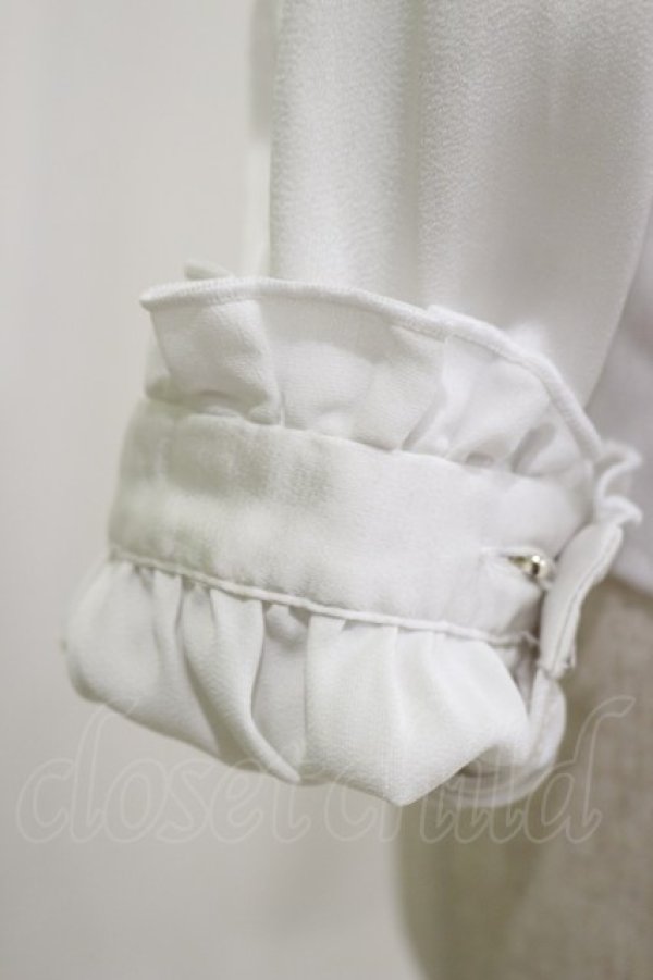 画像3: Amavel / レース切替ブラウス Free オフ H-26-02-16-015-CA-BL-NS-ZH (3)