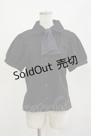 画像: Kurumi Collaboration / マリンアカデミアブラウス L ブラック H-26-02-16-017-LO-BL-NS-ZH