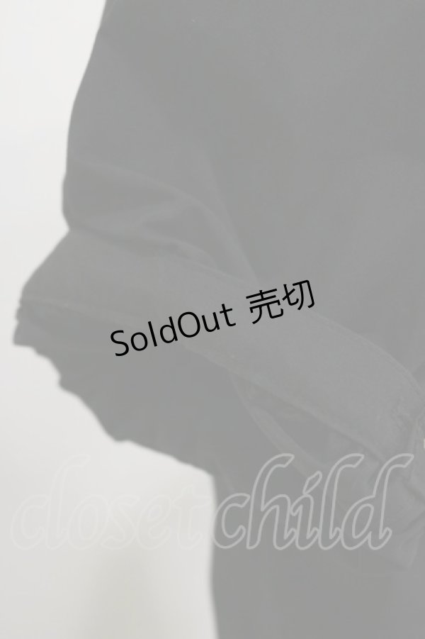 画像3: Kurumi Collaboration / マリンアカデミアブラウス L ブラック H-26-02-16-017-LO-BL-NS-ZH (3)