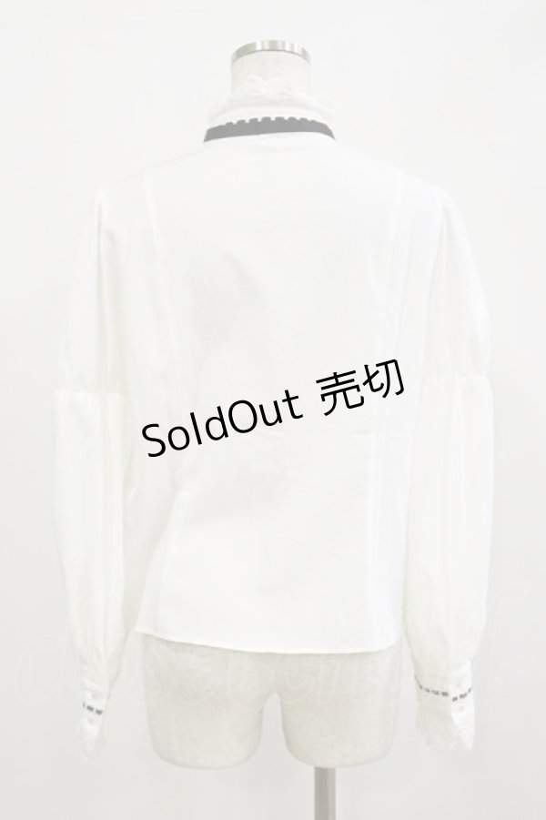 画像2: Eri Aino's Collection / シャーロットの水曜日ブラウス L ブラック H-26-02-16-018-LO-BL-NS-ZH (2)