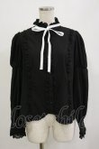 画像1: Eri Aino's Collection / シャーロットの水曜日ブラウス L ブラック H-26-02-16-019-LO-BL-NS-ZH (1)