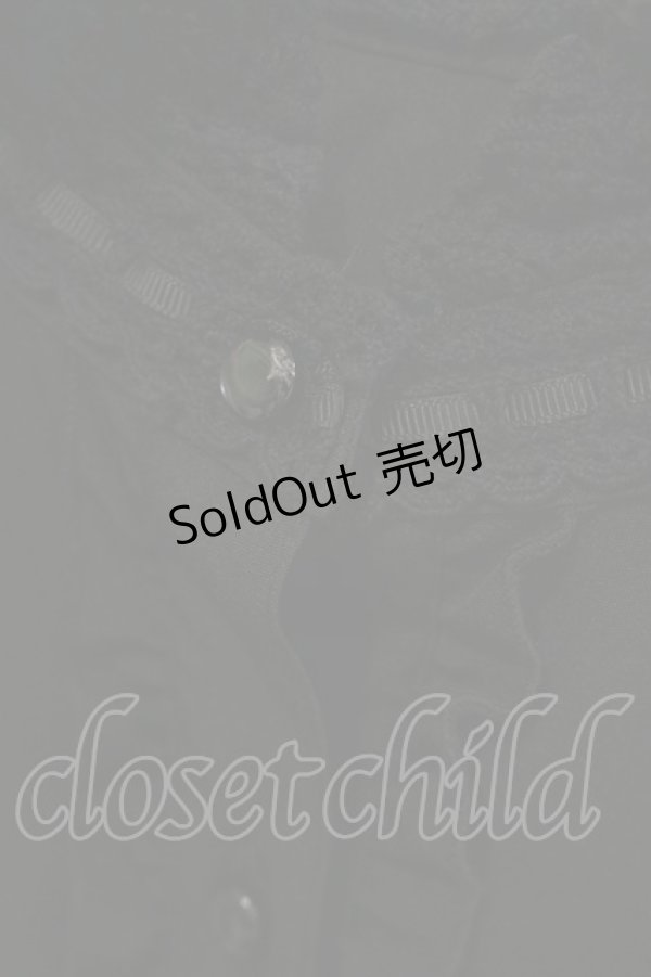 画像3: Eri Aino's Collection / シャーロットの水曜日ブラウス L ブラック H-26-02-16-019-LO-BL-NS-ZH (3)