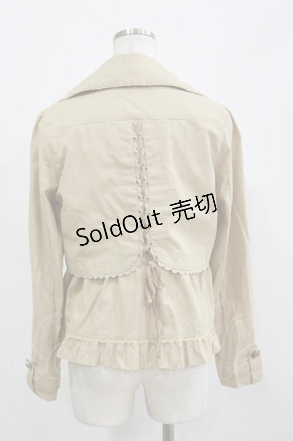 画像2: axes femme / ダブルボタンジャケット M ベージュ H-26-02-16-023-AX-JA-NS-ZH (2)