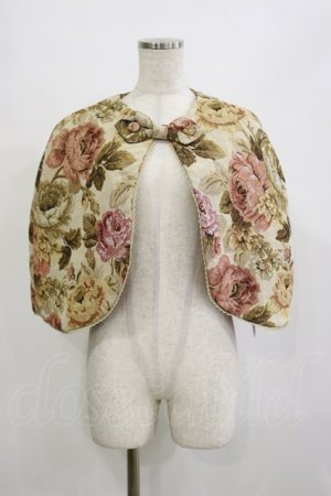 画像: Kurumi Collaboration / TT*KRゴブランケープ L アイボリー H-26-02-16-003-LO-TO-NS-ZH