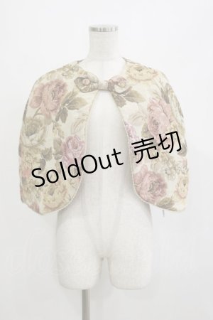 画像: Kurumi Collaboration / TT*KRゴブランケープ L アイボリー H-26-02-16-003-LO-TO-NS-ZH