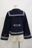 画像2: Amavel / セーラーショートコート Free ネイビー H-26-02-16-025-CA-CO-NS-ZH (2)