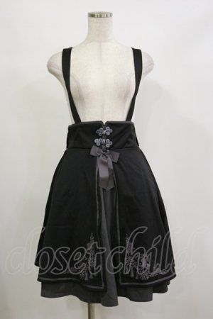 画像: Amavel / Oriental Tilesチャイナスカート Free ブラック H-26-02-16-030-CA-SK-NS-ZH