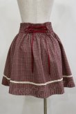 画像2: axes femme / ウエスト刺繍入チェック柄スカート M ピンク H-26-02-16-032-AX-SK-NS-ZH (2)