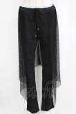 画像1: PUNK RAVE / Goth black flame leggings 4XL 黒 H-26-02-17-024-PU-PA-AK-ZH (1)