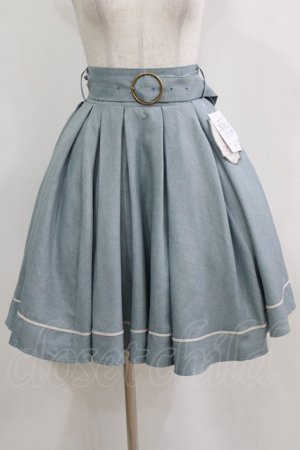 画像: Kurumi Collaboration / フレアマリンアカデミアスカート S サックス H-26-02-17-003-GO-SK-KB-ZH
