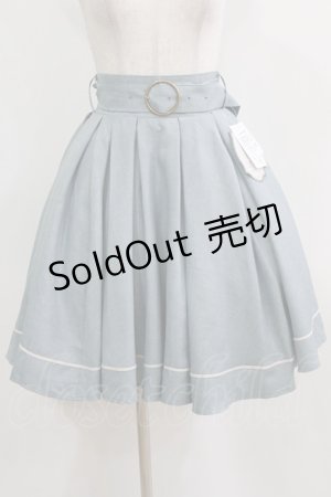 画像: Kurumi Collaboration / フレアマリンアカデミアスカート S サックス H-26-02-17-003-GO-SK-KB-ZH