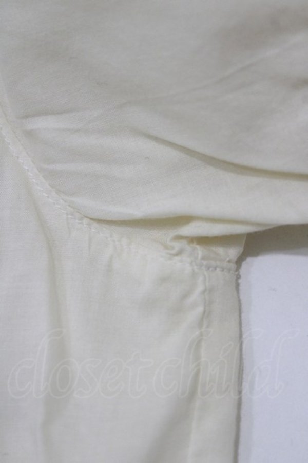 画像5: Jane Marple / チュールリボンタイ付ブラウス  アイボリー H-26-02-17-028-JM-BL-KB-ZH (5)