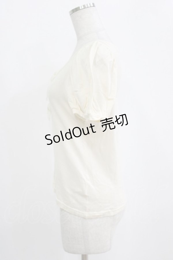 画像2: Emily Temple cute / トリプルリボントップス  アイボリー H-26-02-17-037-ET-TO-KB-ZH (2)