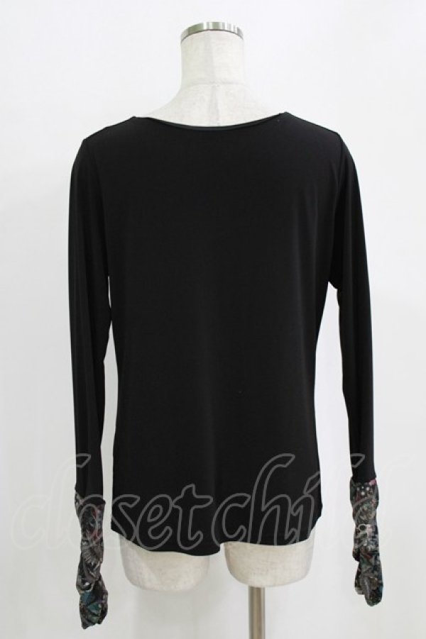 画像3: Qutie Frash / クロスインナーT  黒 H-26-02-17-041-QU-TO-KB-ZH (3)