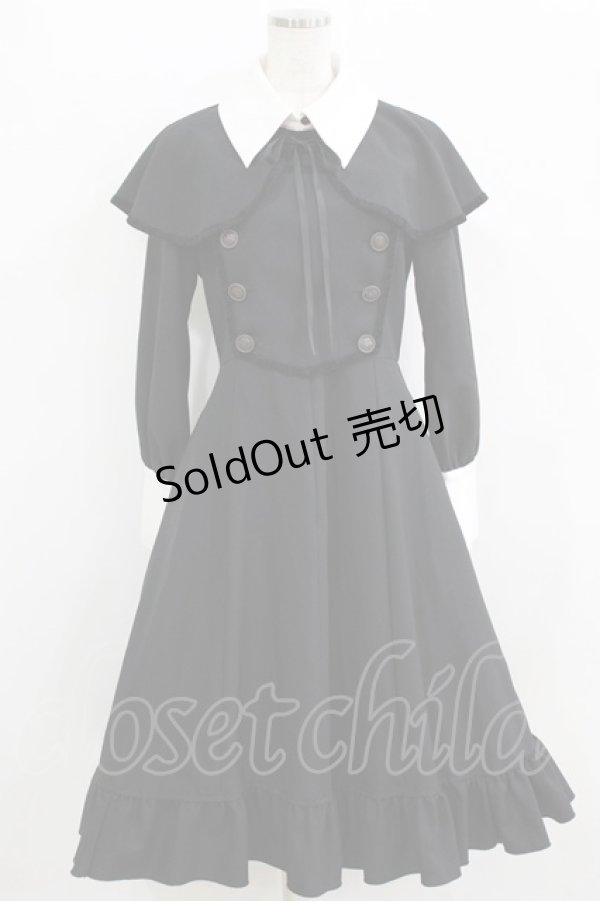 画像1: MIHO MATSUDA / ワンピース・ルアウ M ブラック×ホワイト H-26-02-17-005-GO-OP-KB-ZH (1)