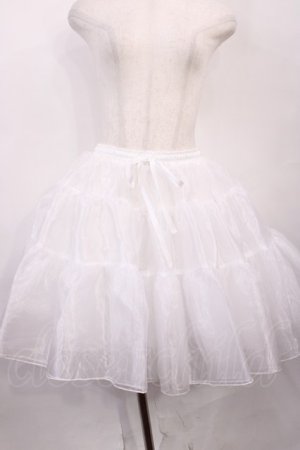 画像: axes femme kawaii / オーガンジーパニエ M オフ H-26-02-17-1009-AX-SK-NS-ZH