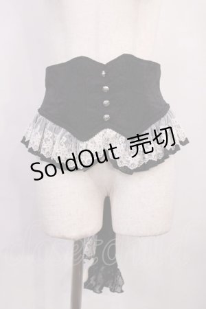 画像: Hoshibako Works / リリアンヌ姉妹 コルセット M ブラック H-26-02-17-1010-LO-TO-NS-ZH