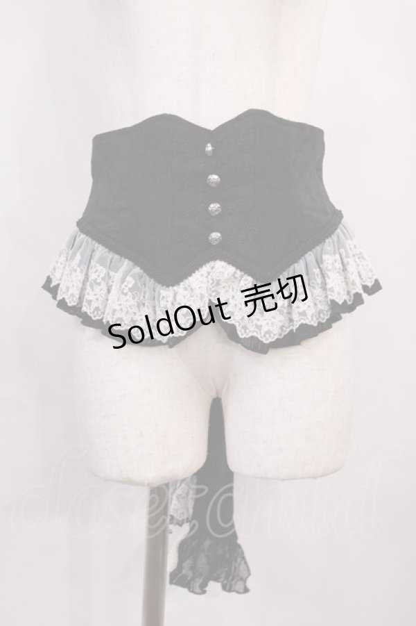 画像1: Hoshibako Works / リリアンヌ姉妹 コルセット M ブラック H-26-02-17-1010-LO-TO-NS-ZH (1)