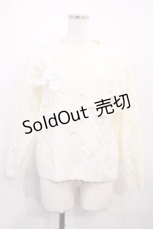 画像: Nile Perch / パールリボンニット Free オフ H-26-02-17-1013-LO-TO-NS-ZH