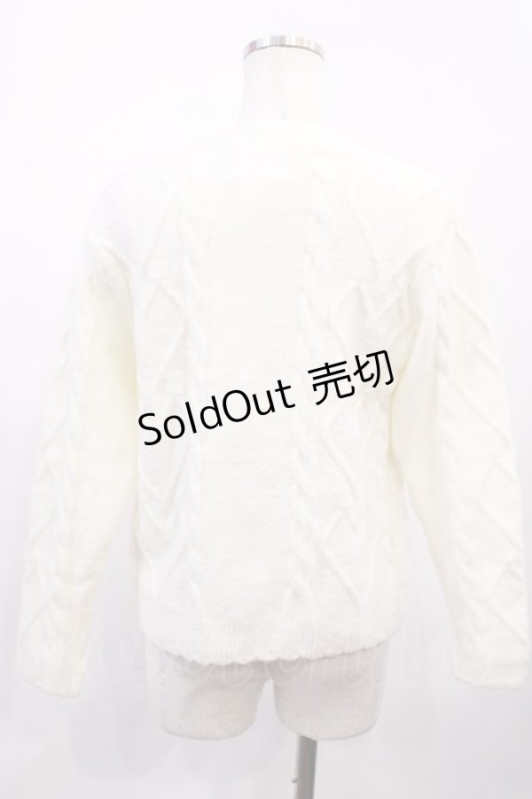 画像2: Nile Perch / パールリボンニット Free オフ H-26-02-17-1013-LO-TO-NS-ZH (2)