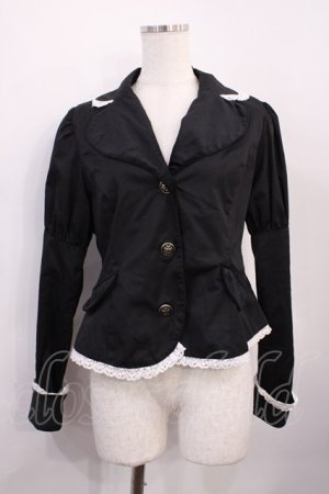 画像: Eri Aino's collaboration / シャーロットの水曜日ジャケット L ブラック H-26-02-17-1016-EL-JA-NS-ZH