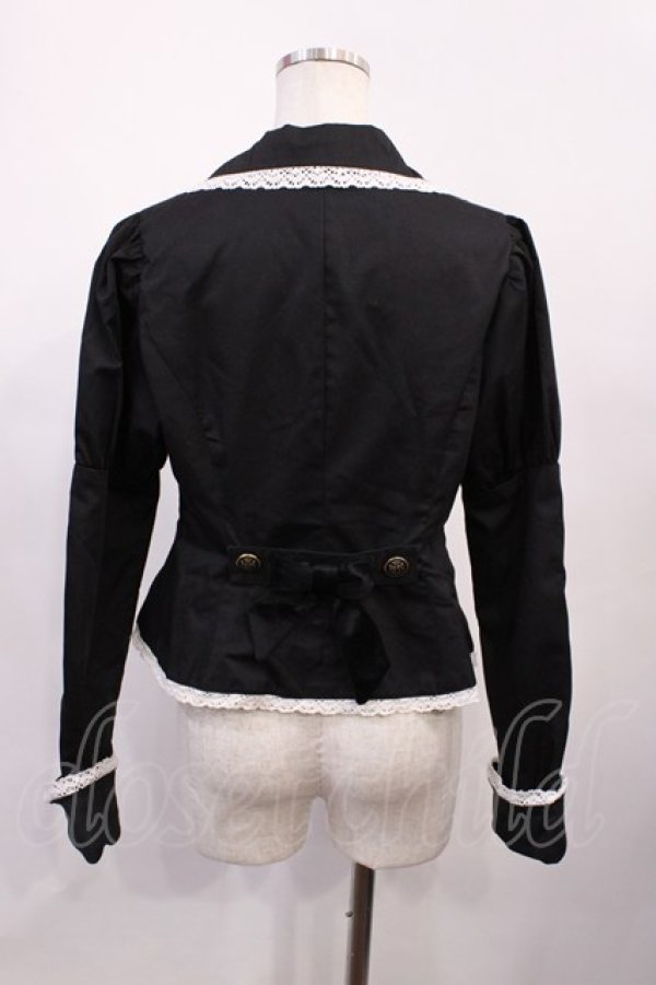 画像2: Eri Aino's collaboration / シャーロットの水曜日ジャケット L ブラック H-26-02-17-1016-EL-JA-NS-ZH (2)