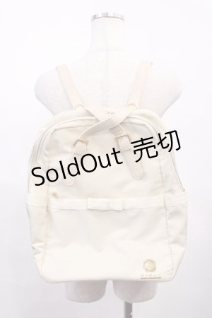 画像: m petit by misako / NINA'S コラボ AM2WAYリュック  アイボリー H-26-02-17-1017-LO-BG-NS-ZH