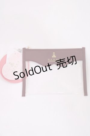 画像: m petit by misako / AM*コウチャツキクリアP（紅茶無し）  ワイン H-26-02-17-1022-LO-ZA-NS-ZH